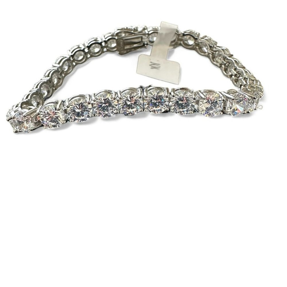 NEW 30ct Tennis Bracelet Just purchased Ring May 8, 2023 To Big - Picture 5 of 7